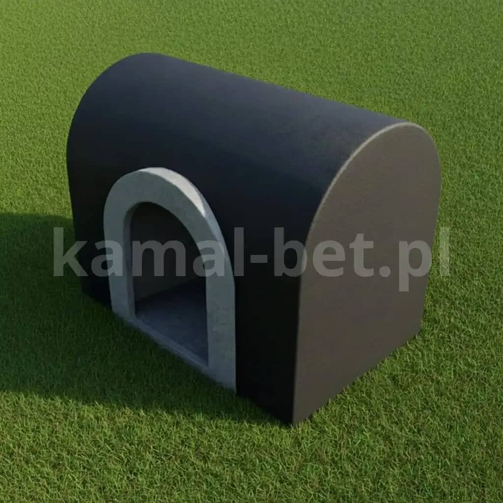 Betonowa piwnica z półkolistą kopułą bez przedsionka z wejściem od boku - (390x240x250cm, 17 100 l) — miniatura 3