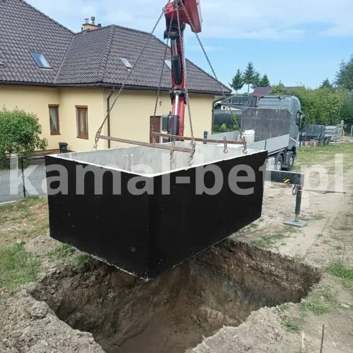 zbiornik na deszczówkę montaż ramie hds