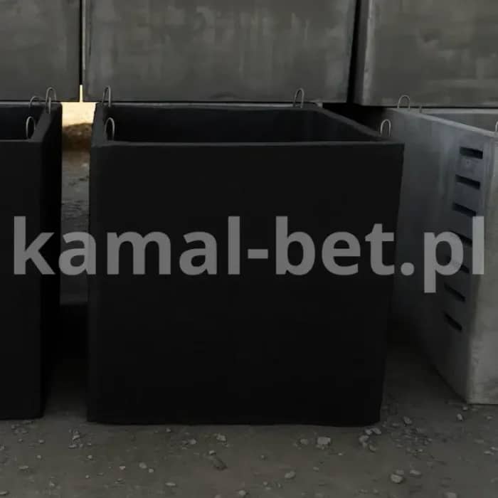 komory wodomierzowe plac produkcyjny