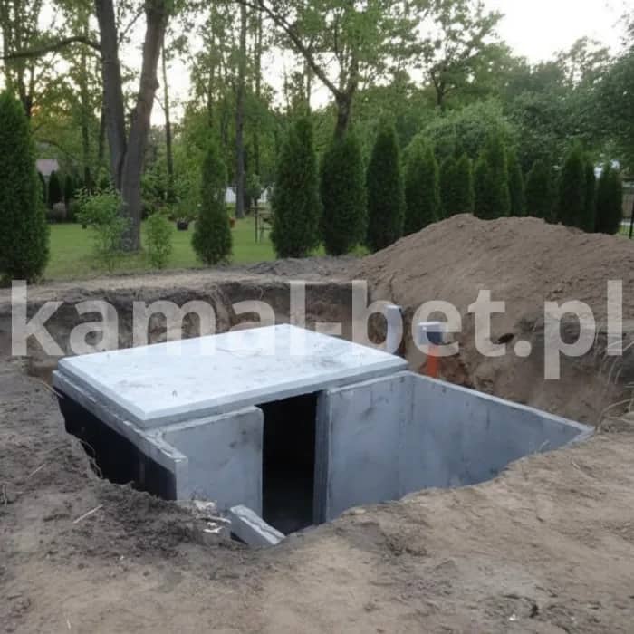 montaz-stropu-piwniczki-betonowej-w-ziemi